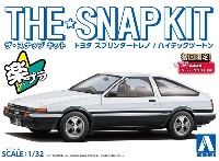 アオシマ ザ・スナップキット トヨタ スプリンター トレノ ハイテックツートン