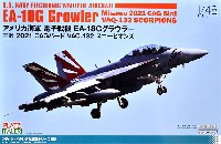 プラッツ プラッツ×イタレリ 航空機シリーズ アメリカ海軍 電子戦機 EA-18G グラウラー 三沢 2021 CAGバード VAQ-132 スコーピオンズ