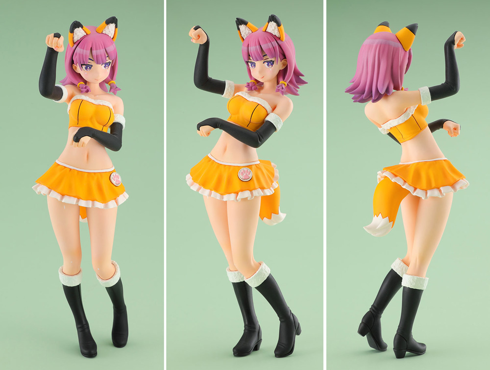 クレア フロスト (キツネ) レジン (ハセガワ 12 たまごガールズコレクション No.033) 商品画像_1