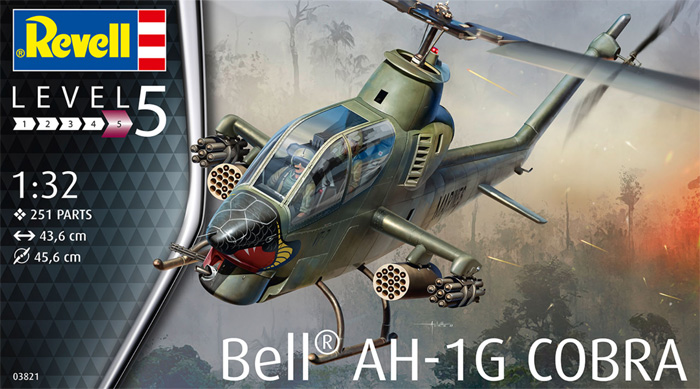ベル AH-1G コブラ プラモデル (レベル 1/32 Aircraft No.03821) 商品画像