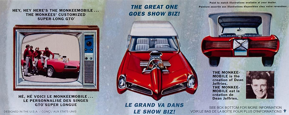モンキーモバイル 1966 ポンティアック GTO プラモデル (MPC 1/25 カーモデル No.MPC996M/12) 商品画像_2