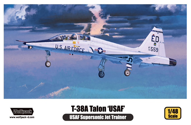 T-38A タロン ROCAF (リニューアル版) プラモデル (ウルフパック ウルフパックデザイン キット シリーズ No.WP10001) 商品画像