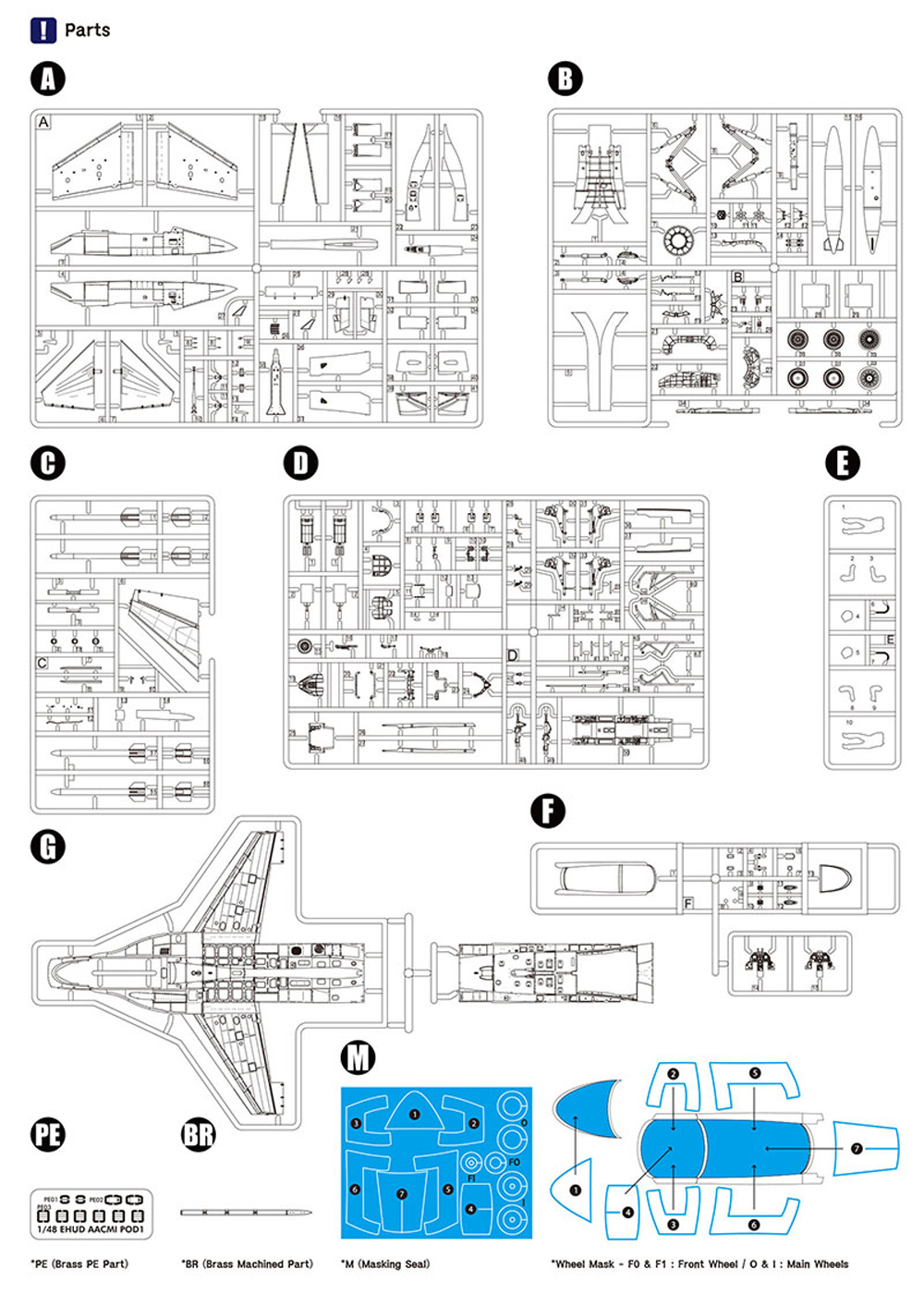 TA-50 ゴールデンイーグル 韓国空軍 LIFT機 プレミアムエディション プラモデル (ウルフパック ウルフパックデザイン プレミアムエディションキット No.WP14816) 商品画像_1