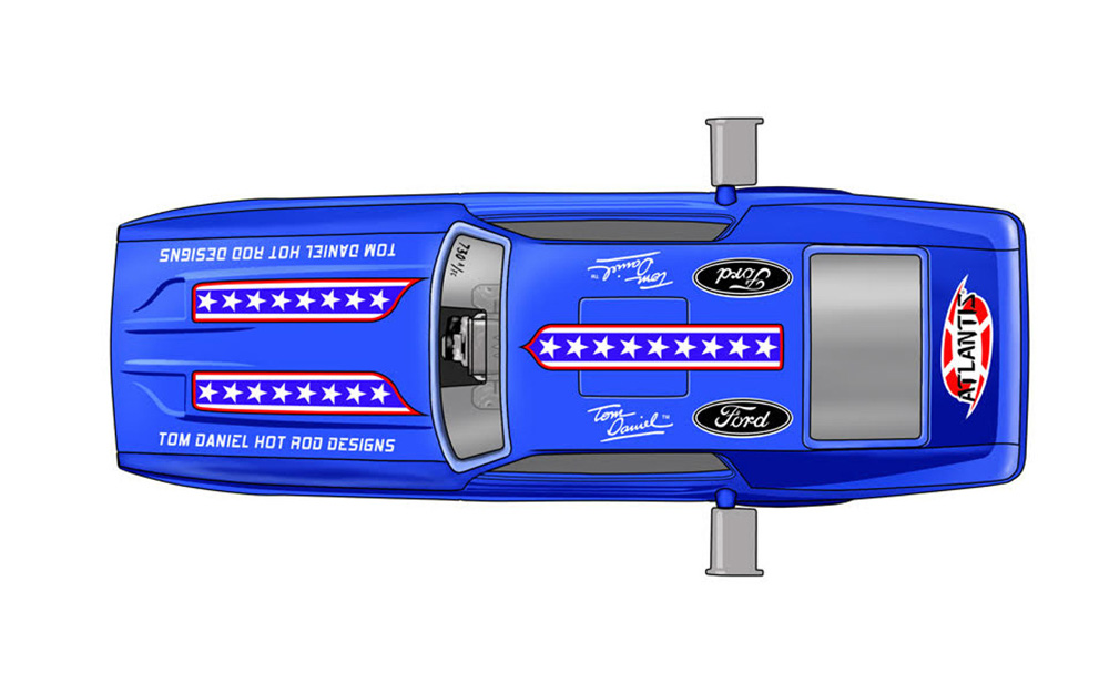 トム・ダニエル ファニーカー フェイク アウト！ プラモデル (アトランティス プラスチックモデルキット No.M8275) 商品画像_4