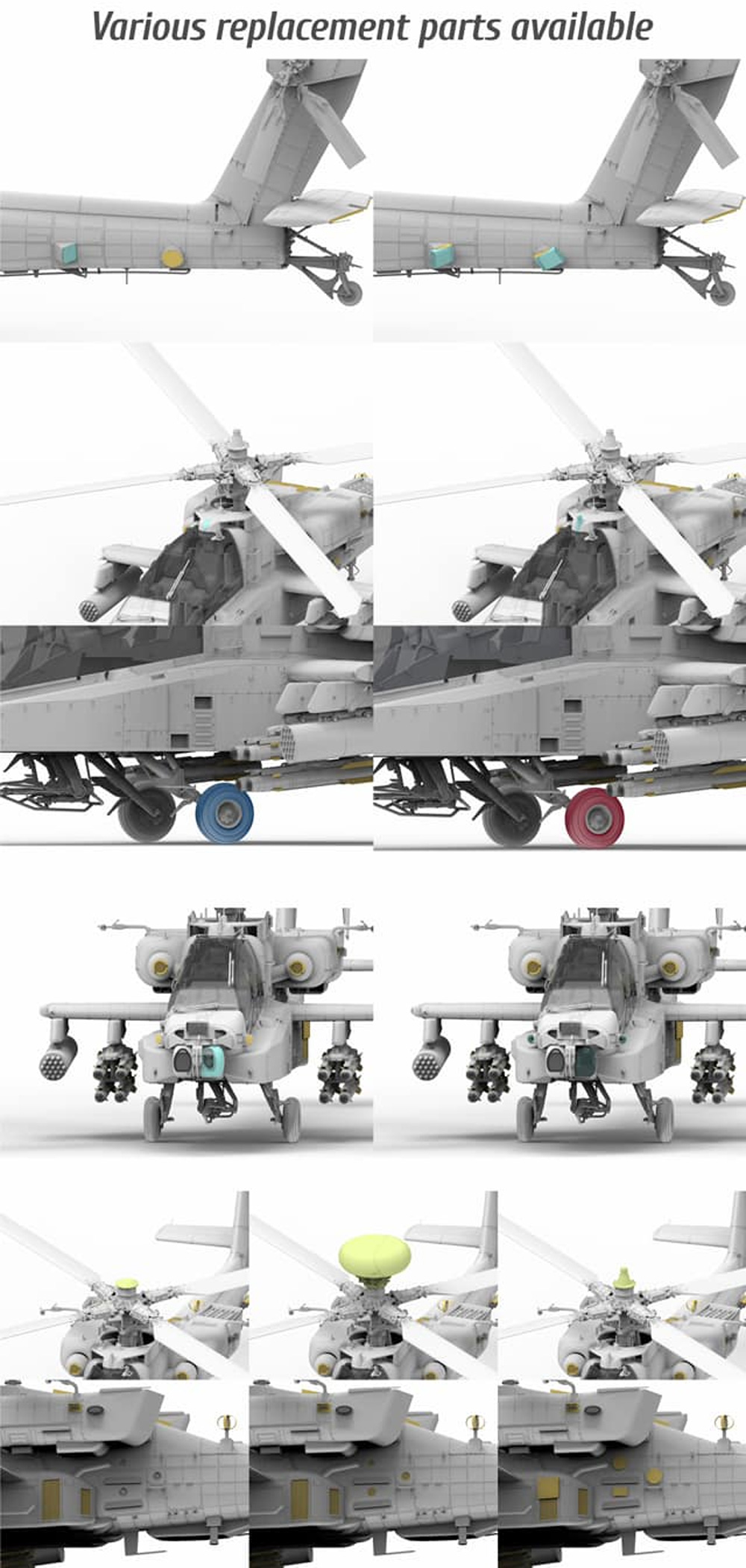 AH-64E アパッチ ガーディアン 攻撃ヘリコプター プラモデル (タコム 1/35 ミリタリー No.2602) 商品画像_4