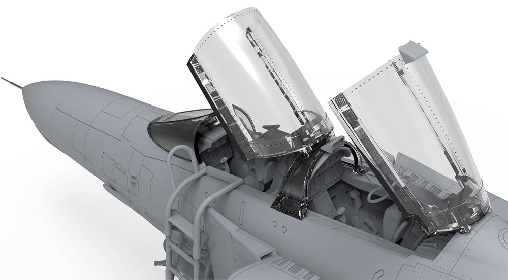 F-4G ファントム 2 ワイルド・ウィーゼル 電子戦機 プラモデル (MENG-MODEL ロンギセプス シリーズ No.LS-015) 商品画像_4