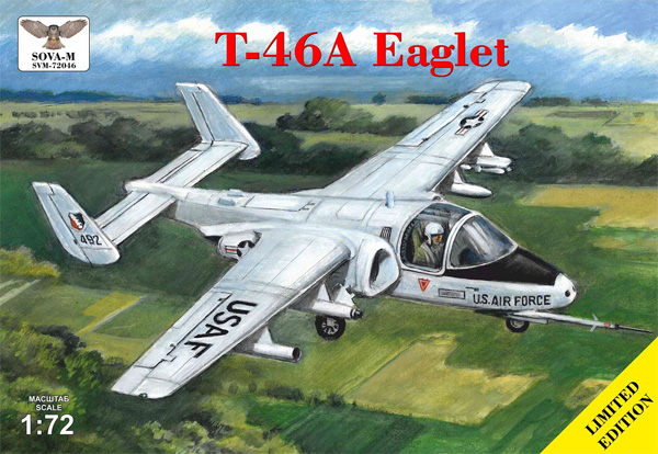 T-46A イーグレット 初等練習機 プラモデル (ソヴァ M 1/72 エアクラフト No.SVM72046) 商品画像