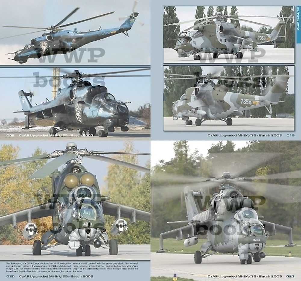 Mi-24 & Mi-35 ハインド 後期型 イン・ディテール 写真集 (WWP BOOKS Blue aircraft line (ブルー エアクラフト ライン) No.B026) 商品画像_1
