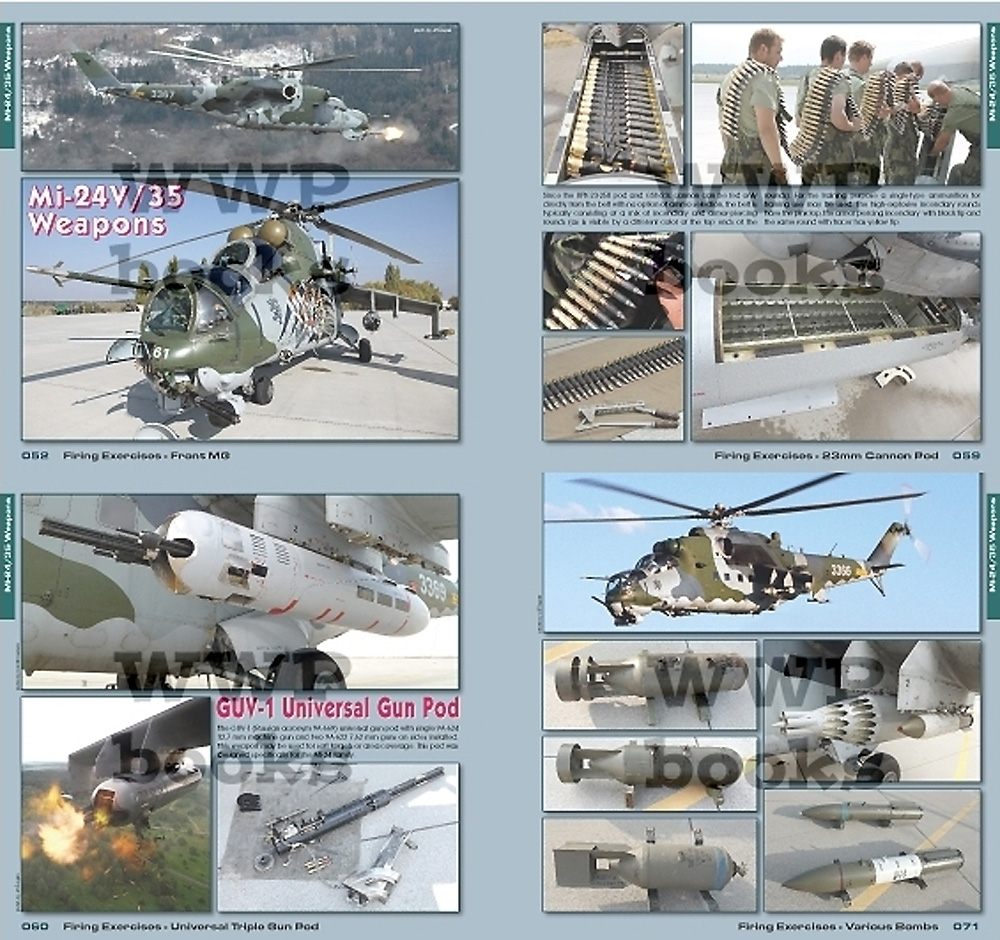 Mi-24 & Mi-35 ハインド 後期型 イン・ディテール 写真集 (WWP BOOKS Blue aircraft line (ブルー エアクラフト ライン) No.B026) 商品画像_3