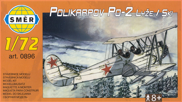 ポリカルポフ Po-2 スキー付 プラモデル (スメール 1/72 エアクラフト プラモデル No.0896) 商品画像