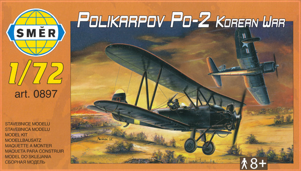ポリカルポフ Po-2 朝鮮戦争 プラモデル (スメール 1/72 エアクラフト プラモデル No.0897) 商品画像