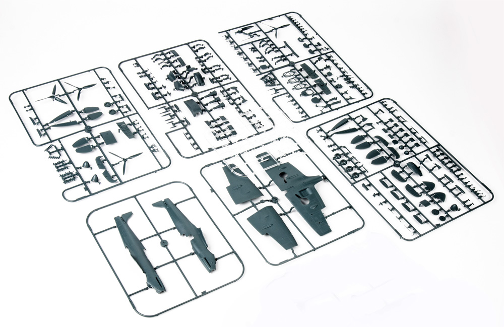 スピットファイア Mk.5b 中期型 プラモデル (エデュアルド 1/48 ウィークエンド エディション No.84186) 商品画像_2