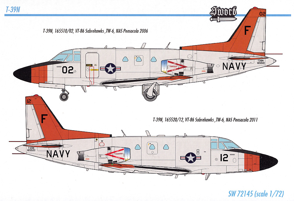 T-39N セイバーライナー プラモデル (ソード 1/72 エアクラフト プラモデル No.SW72145) 商品画像_1