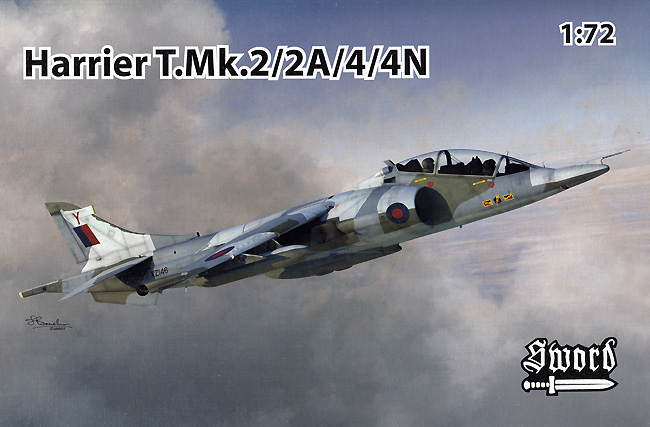 ハリアー T.Mk.2/2A/4/4N プラモデル (ソード 1/72 エアクラフト プラモデル No.SW72098) 商品画像