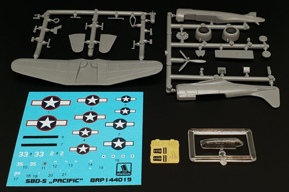 SBD-5 ドーントレス 太平洋戦線 プラモデル (ブレンガン 1/144 Plastic kits (プラスチックキット) No.BRP144019) 商品画像_1