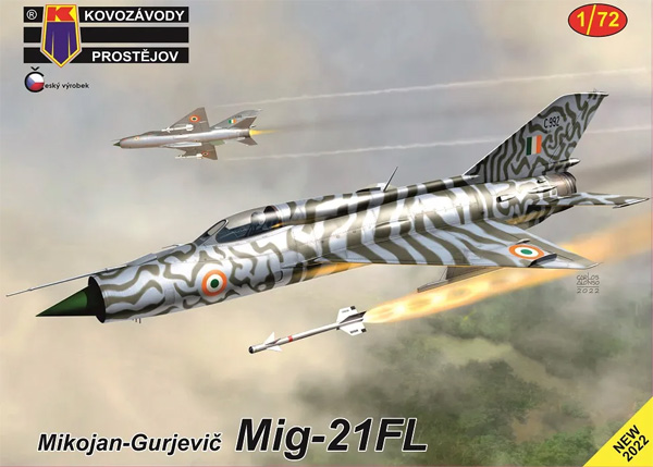 MiG-21FL プラモデル (KPモデル 1/72 エアクラフト プラモデル No.KPM0367) 商品画像