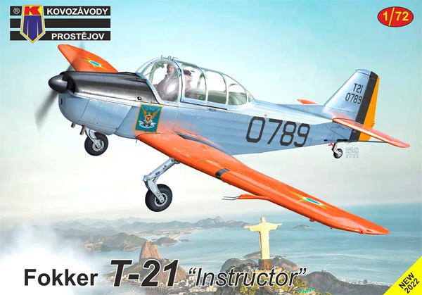 フォッカー T-21 インストラクター プラモデル (KPモデル 1/72 エアクラフト プラモデル No.KPM0373) 商品画像