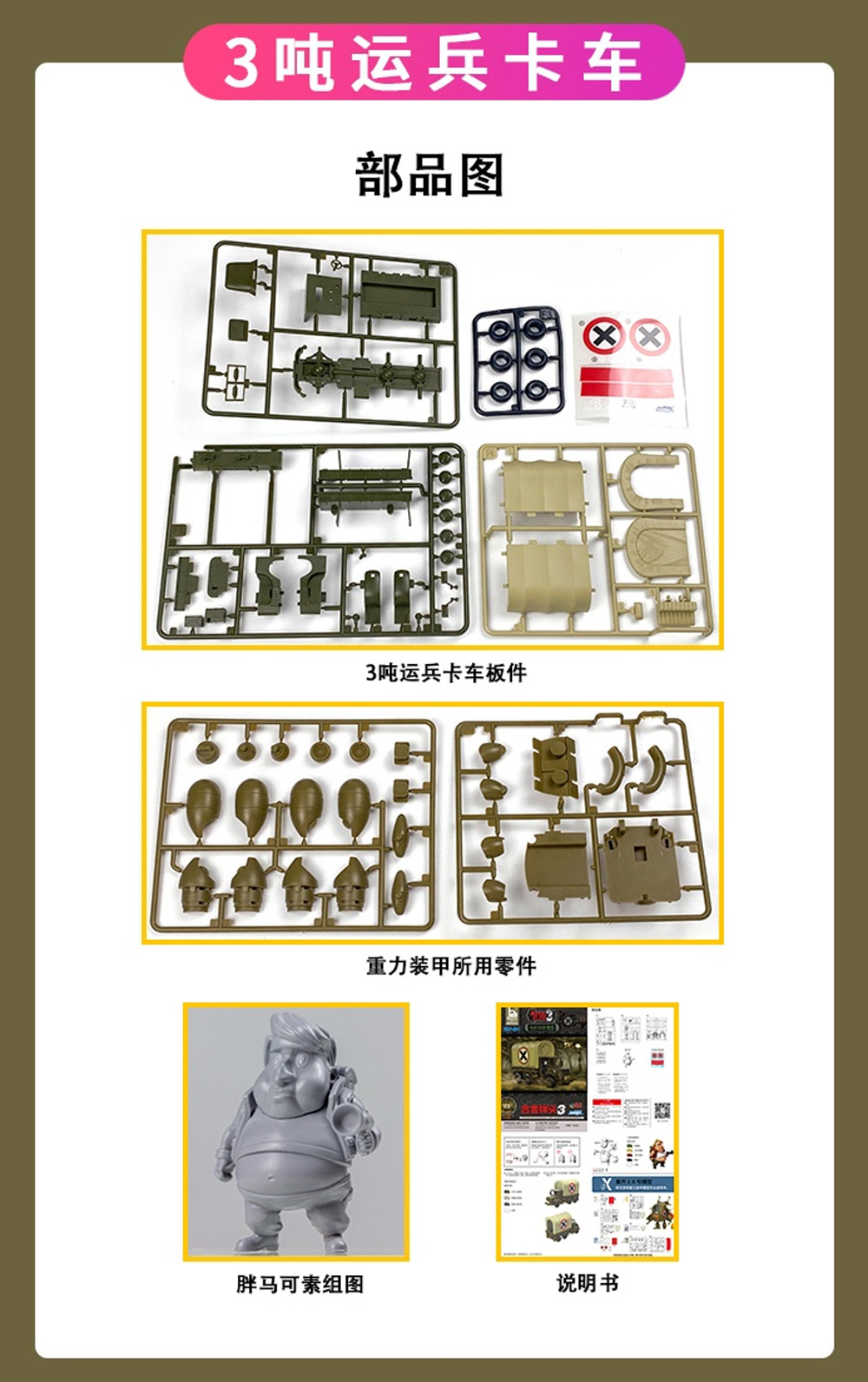 M34 3トントラック メタルスラッグ 3 プラモデル (新時模型 メタルスラッグ No.MS3006) 商品画像_1