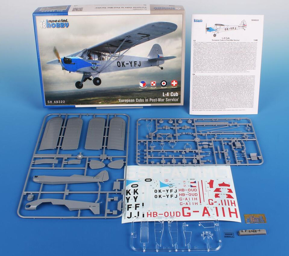 L-4 カブ 大戦後ヨーロッパ プラモデル (スペシャルホビー 1/48 エアクラフト プラモデル No.SH48222) 商品画像_1