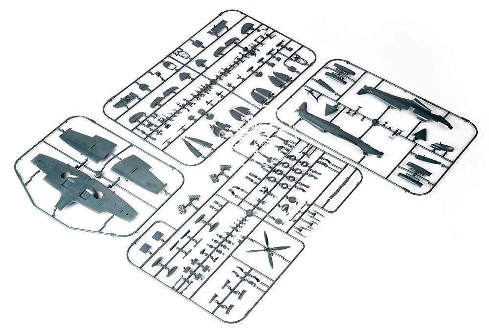 スピットファイア Mk.8 プラモデル (エデュアルド 1/48 ウィークエンド エディション No.84154) 商品画像_2