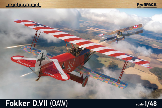 フォッカー D.7 (OAW) プラモデル (エデュアルド 1/48 プロフィパック No.8136) 商品画像