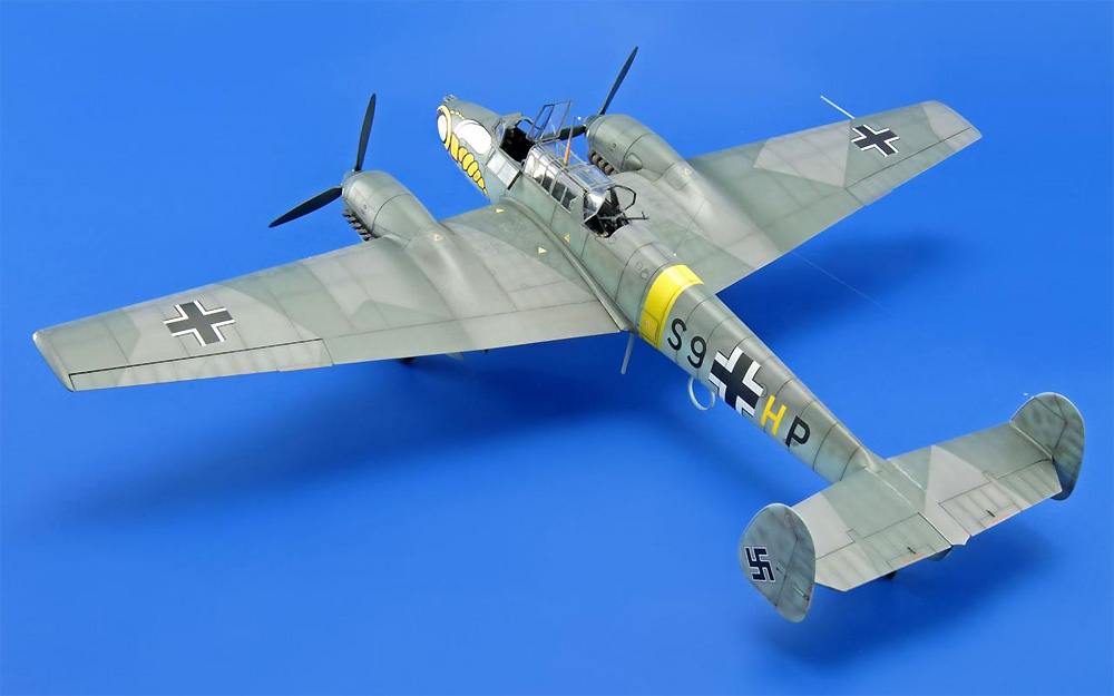 メッサーシュミット Bf110E プラモデル (エデュアルド 1/48 プロフィパック No.8203) 商品画像_4