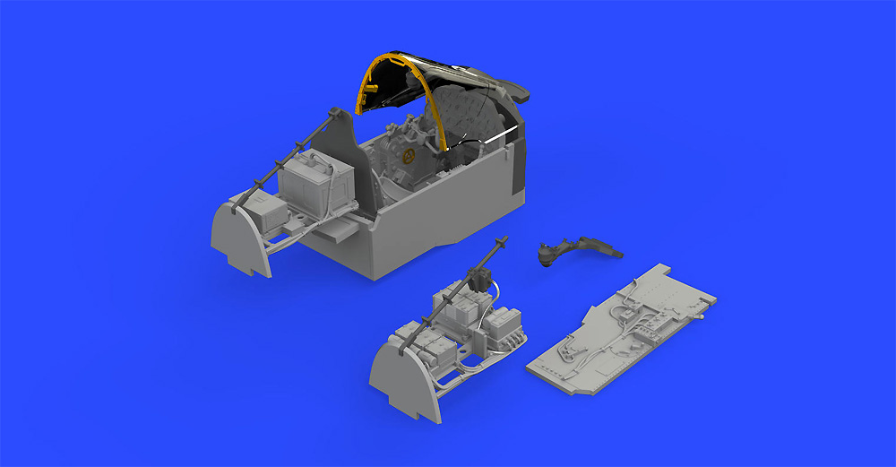 P-38J エッセンシャルパーツセット (タミヤ用) レジン (エデュアルド 1/48 BIG SiN (ビッグ シン) No.64899) 商品画像_1