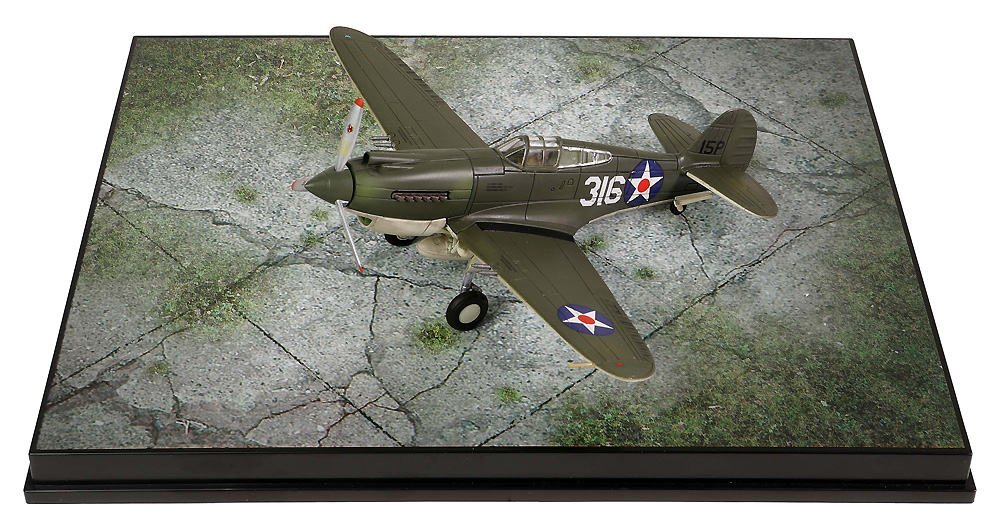 アメリカ軍 P-40B ホーク 81A-2 第47追撃飛行隊 ケネス・テイラー 機体番号316/15P 1941年12月7日 真珠湾 完成品 (ウォルターソンズ メタルプラウド No.55310) 商品画像_2