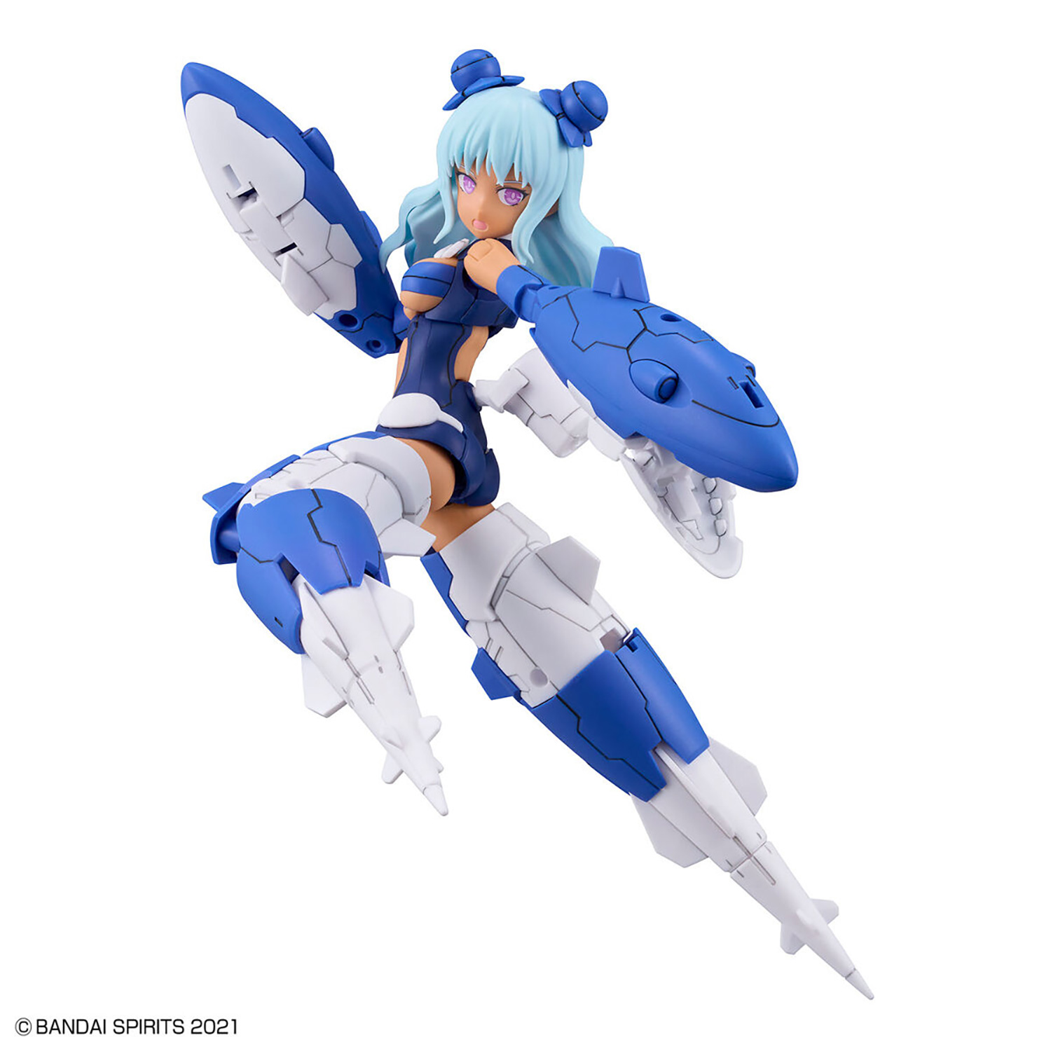 SIS-Ac19b シアナ=アマルシア ヴィヴァーチェフォーム プラモデル (バンダイ 30 MINUTES SISTERS No.009) 商品画像_2