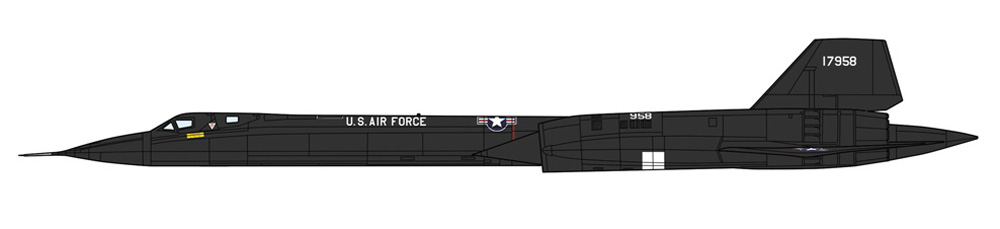 SR-71 ブラックバード (A型) 世界絶対速度記録機 プラモデル (ハセガワ 1/72 飛行機 限定生産 No.02425) 商品画像_2