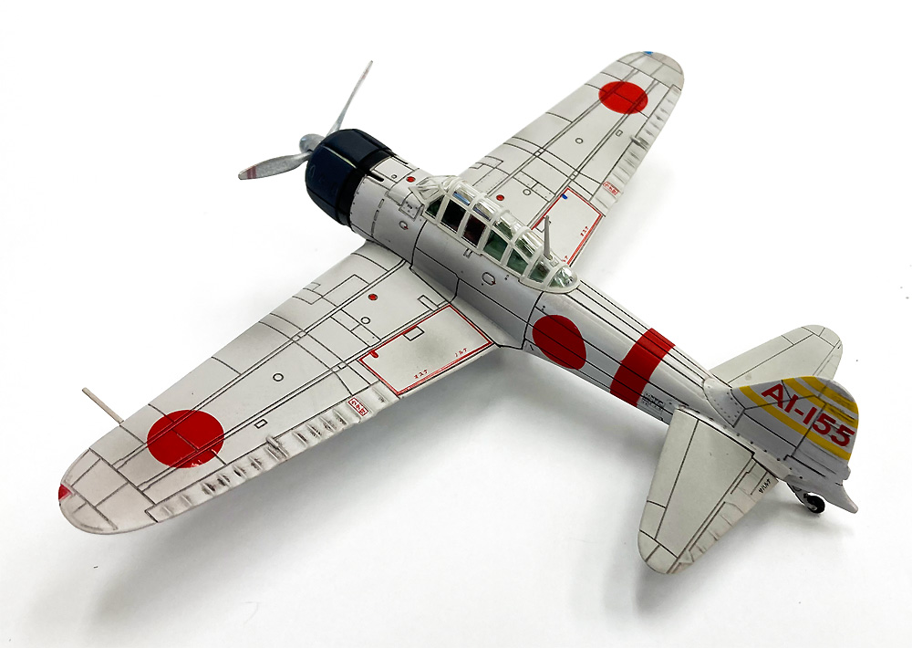 日本海軍 三菱A6M2 零戦 21型 第一航空艦隊赤城戦闘機隊隊長 1941年 真珠湾 完成品 (ウォルターソンズ メタルプラウド No.55301) 商品画像_3