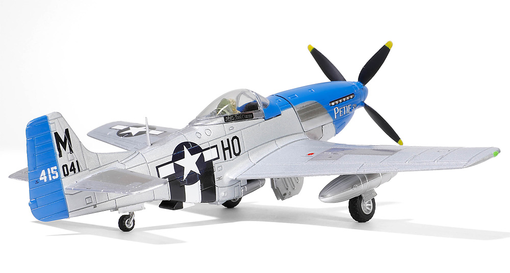 アメリカ軍 P-51D マスタング ペティサード ジョン・C・メイヤー 487戦闘機中隊 1944年 完成品 (ウォルターソンズ メタルプラウド No.55303) 商品画像_3