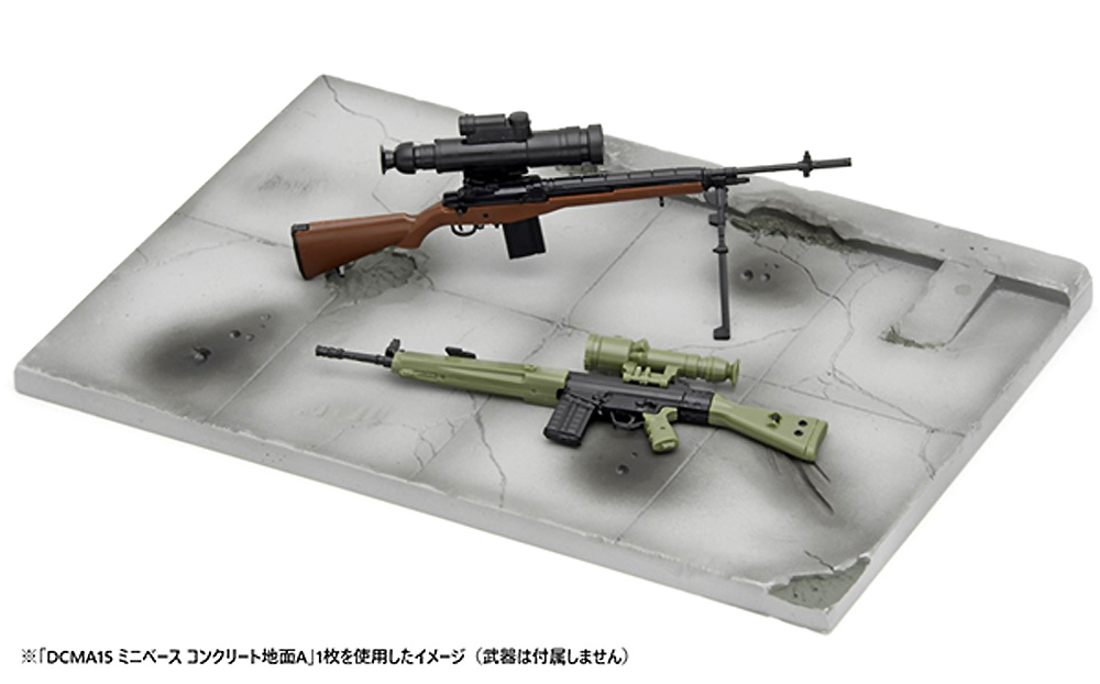 ミニベース コンクリート地面 A ディスプレイベース (トミーテック ジオコレ コンバット No.DCMA015) 商品画像_2