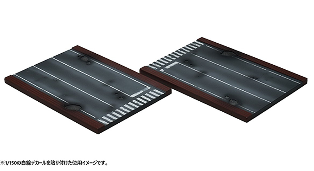 ミニベース 道路 A ディスプレイベース (トミーテック ジオコレ コンバット No.DCMA016) 商品画像_2