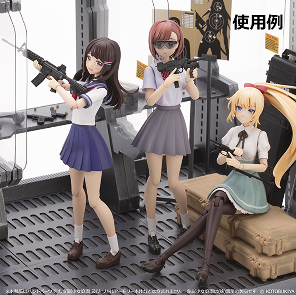 	創彩少女庭園用 銃の持ち手 プラモデル (トミーテック リトルアーモリー （little armory） No.LAOP011) 商品画像_4