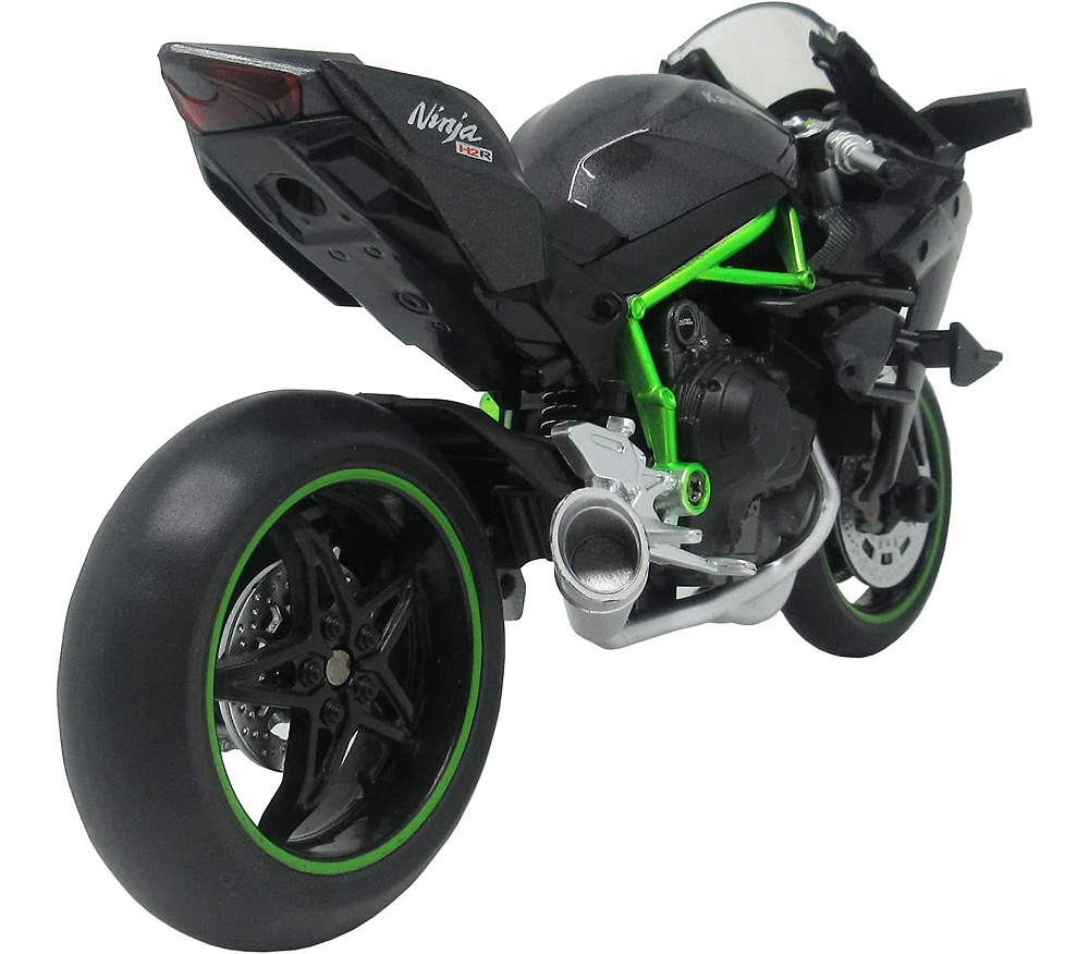 Kawasaki Ninja H2R 黒 完成品 (童友社 ダイキャストモーターサイクル No.DYS-68496A) 商品画像_3