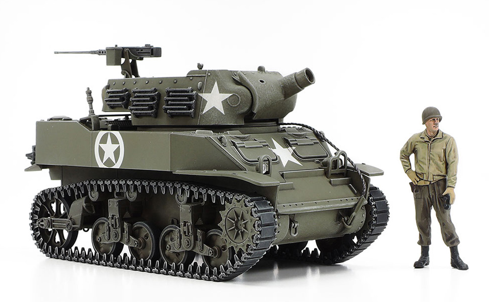 アメリカ M8 自走榴弾砲 プラモデル (タミヤ 1/48 ミリタリーミニチュアシリーズ No.104) 商品画像_1