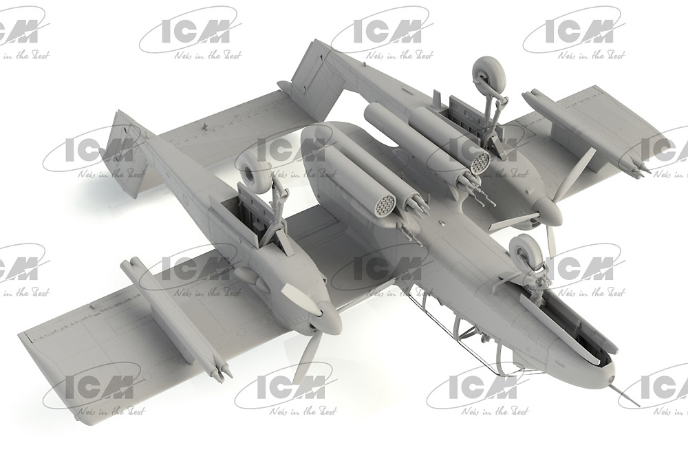 ブロンコ OV-10А アメリカ海軍 プラモデル (ICM 1/48 ミリタリービークル No.48304) 商品画像_4