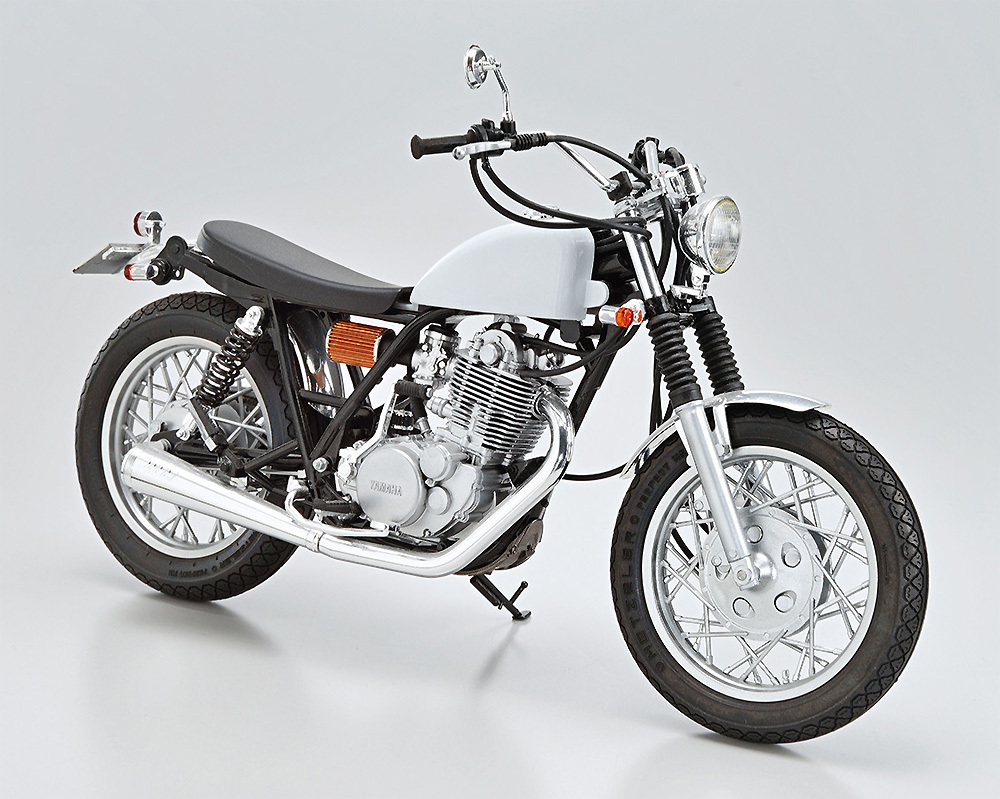 ヤマハ1JR SR400S リミテッドエディション '95 カスタムパーツ付き プラモデル (アオシマ ザ バイク No.056) 商品画像_2