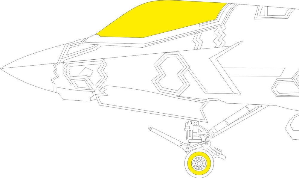 F-35B ビッグEDパーツセット (イタレリ用) エッチング (エデュアルド 1/48 BIG ED （AIR） No.BIG49357) 商品画像_4