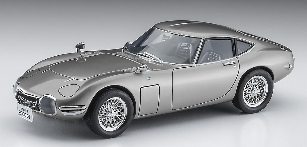 トヨタ 2000GT ワイヤーホイール プラモデル (ハセガワ 1/24 自動車 限定生産 No.20617) 商品画像_3