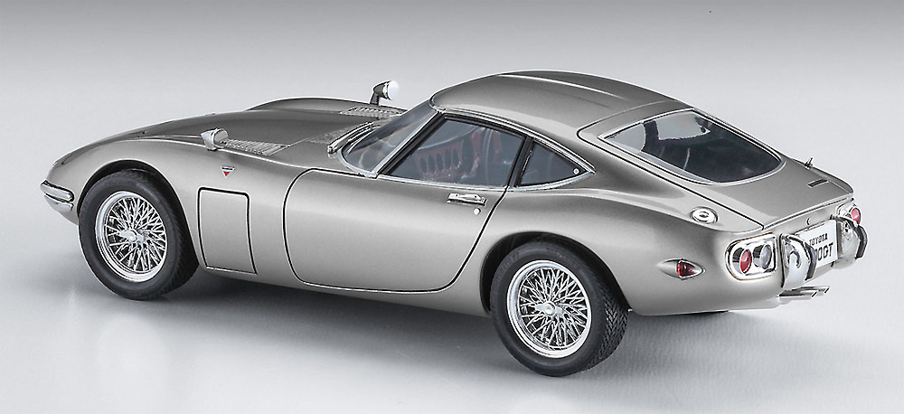 トヨタ 2000GT ワイヤーホイール プラモデル (ハセガワ 1/24 自動車 限定生産 No.20617) 商品画像_4