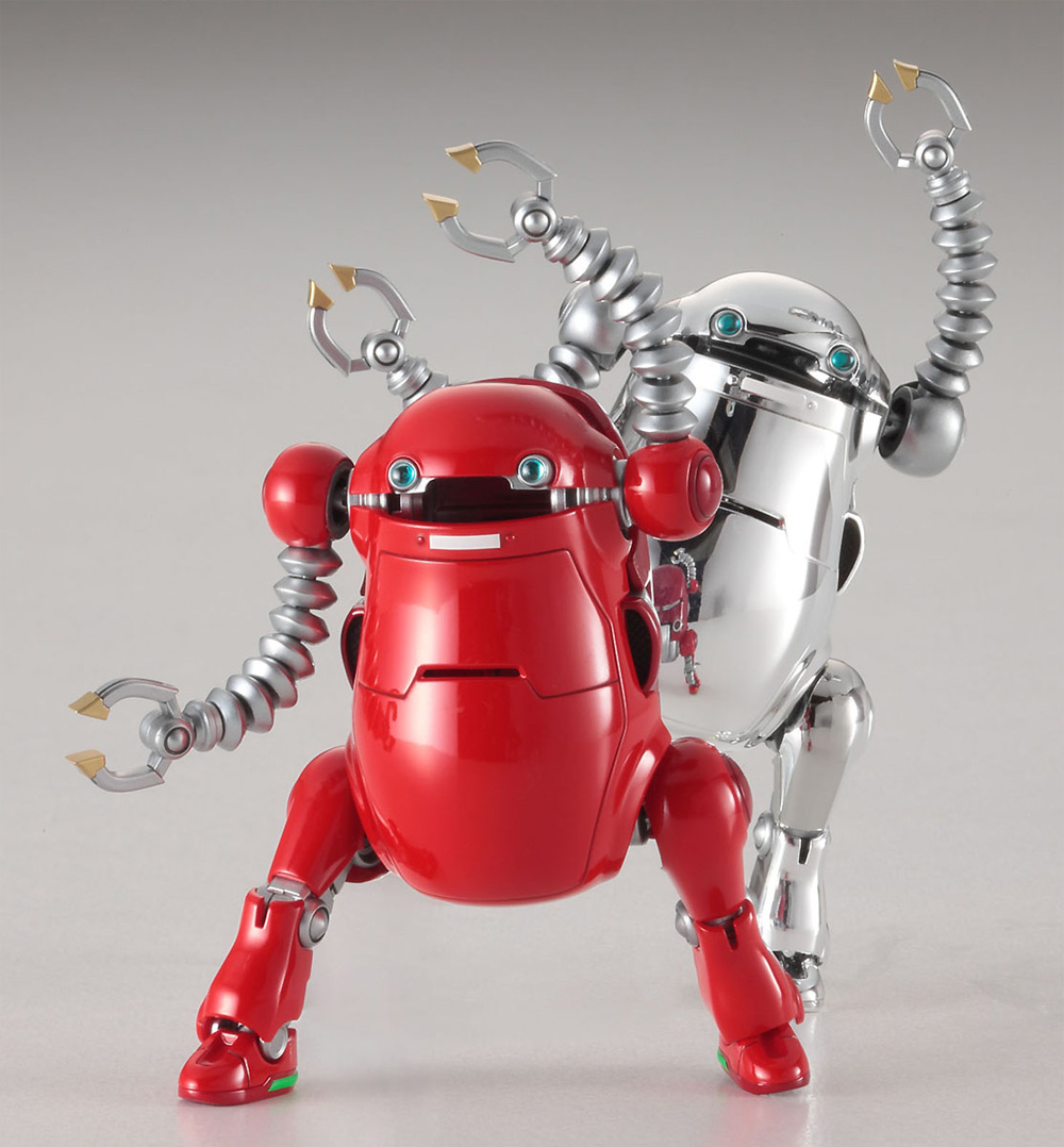 メカトロウィーゴ No.20 きゅうしき あか & ぎん プラモデル (ハセガワ メカトロウィーゴ - クリエイターワークスシリーズ No.64801) 商品画像_4