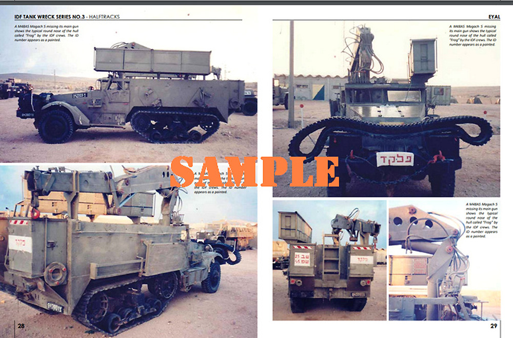 廃棄されたIDFのハーフトラック : IDFのハーフトラック PART3 本 (デザートイーグル パブリッシング IDF ARMOR SERIES No.TWR-003) 商品画像_2