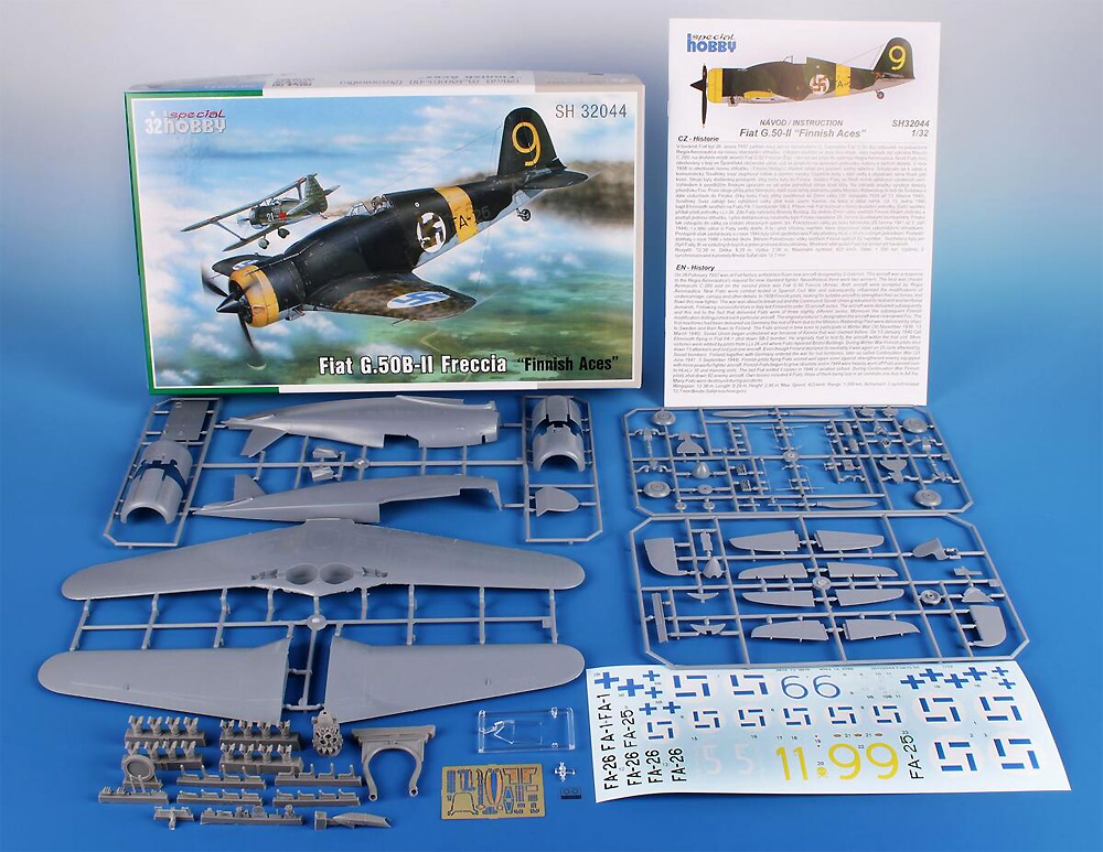 フィアット G.50B-2 フィンランドエース プラモデル (スペシャルホビー 1/32 エアクラフト No.SH32044) 商品画像_1