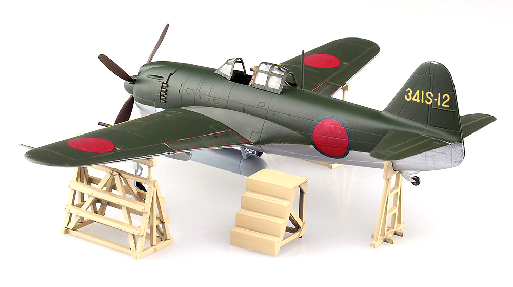 紫電 11型 甲 N1K1-Ja プラモデル (アオシマ 1/72 エアクラフト No.007) 商品画像_3