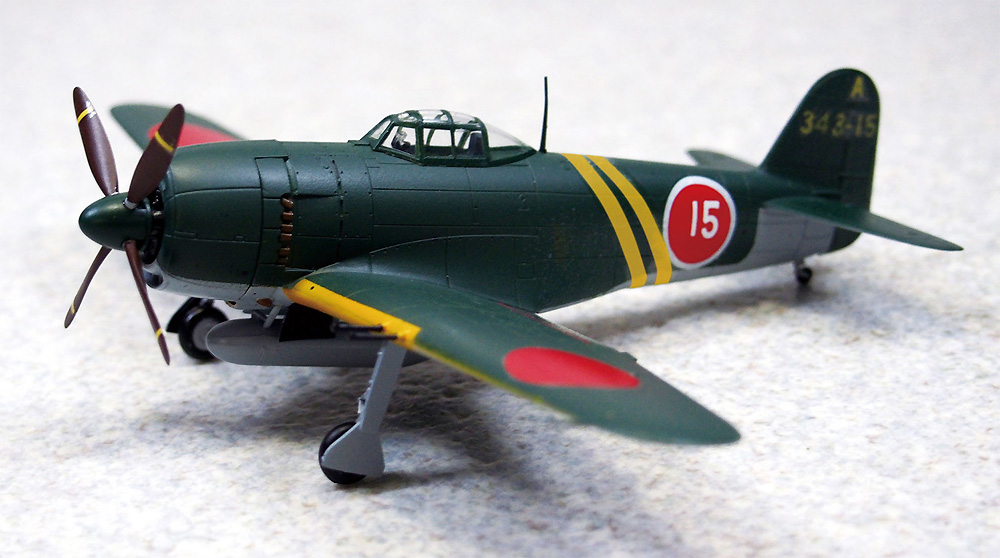 紫電 21型 N1K2-J プラモデル (アオシマ 1/72 エアクラフト No.009) 商品画像_2