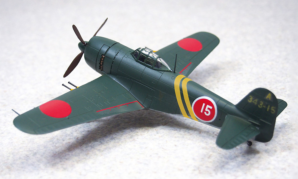 紫電 21型 N1K2-J プラモデル (アオシマ 1/72 エアクラフト No.009) 商品画像_3