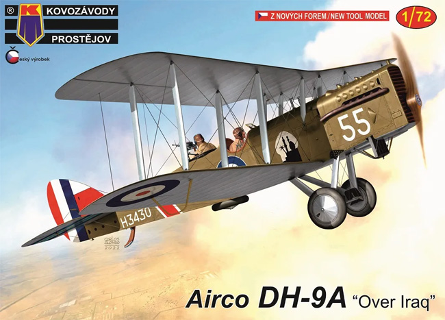 エアコー DH-9A イラク上空 プラモデル (KPモデル 1/72 エアクラフト プラモデル No.KPM0315) 商品画像