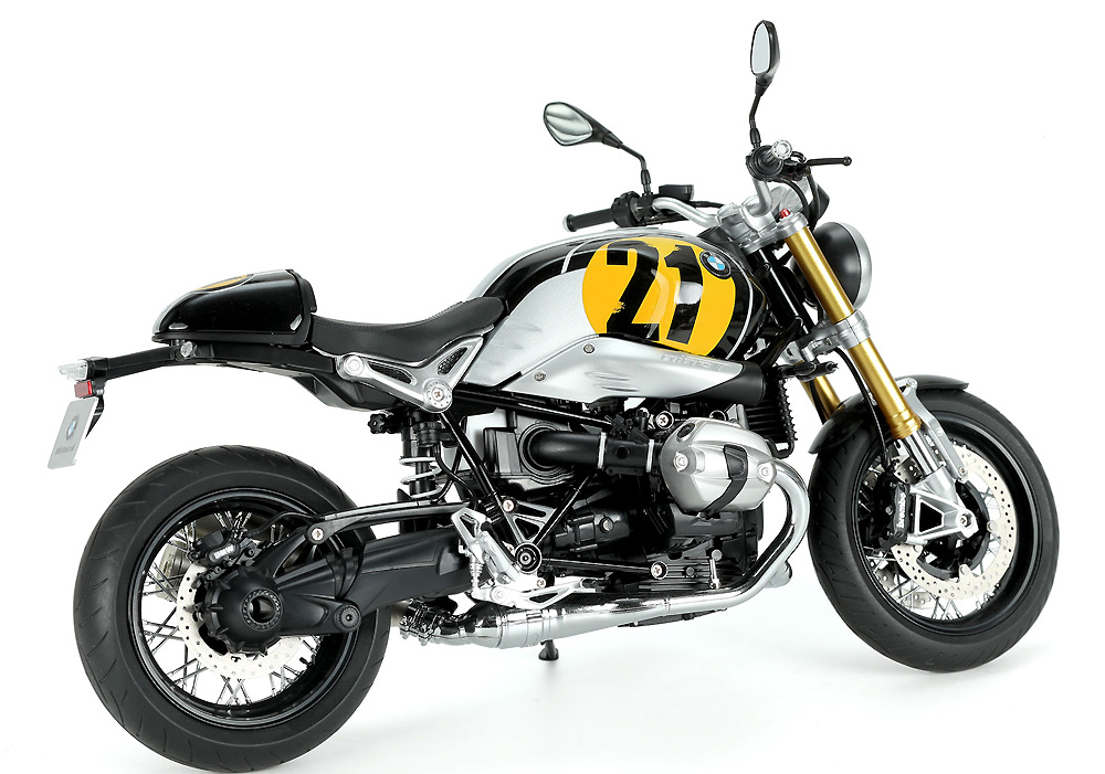 BMW R nineT Option 719 ヴィンテージ (多色成型版) プラモデル (MENG-MODEL 1/9 バイク No.MT-003U) 商品画像_1